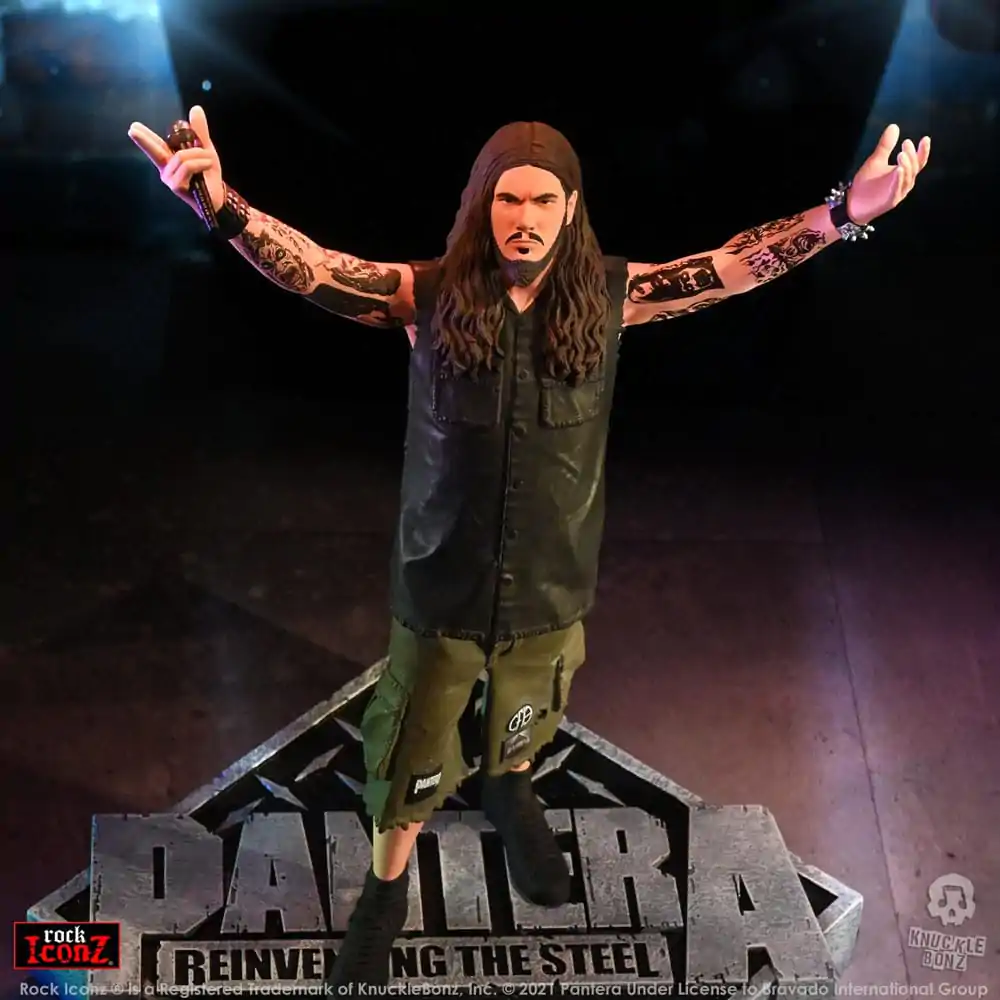 Pantera Rock Iconz Statuie Philip Anselmo (Reinventing the Steel) 22 cm poza produsului