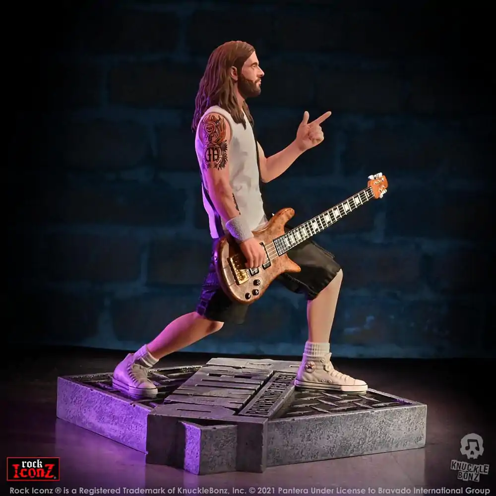 Statuie Pantera Rock Iconz Rex Brown (Reinventing the Steel) 22 cm poza produsului