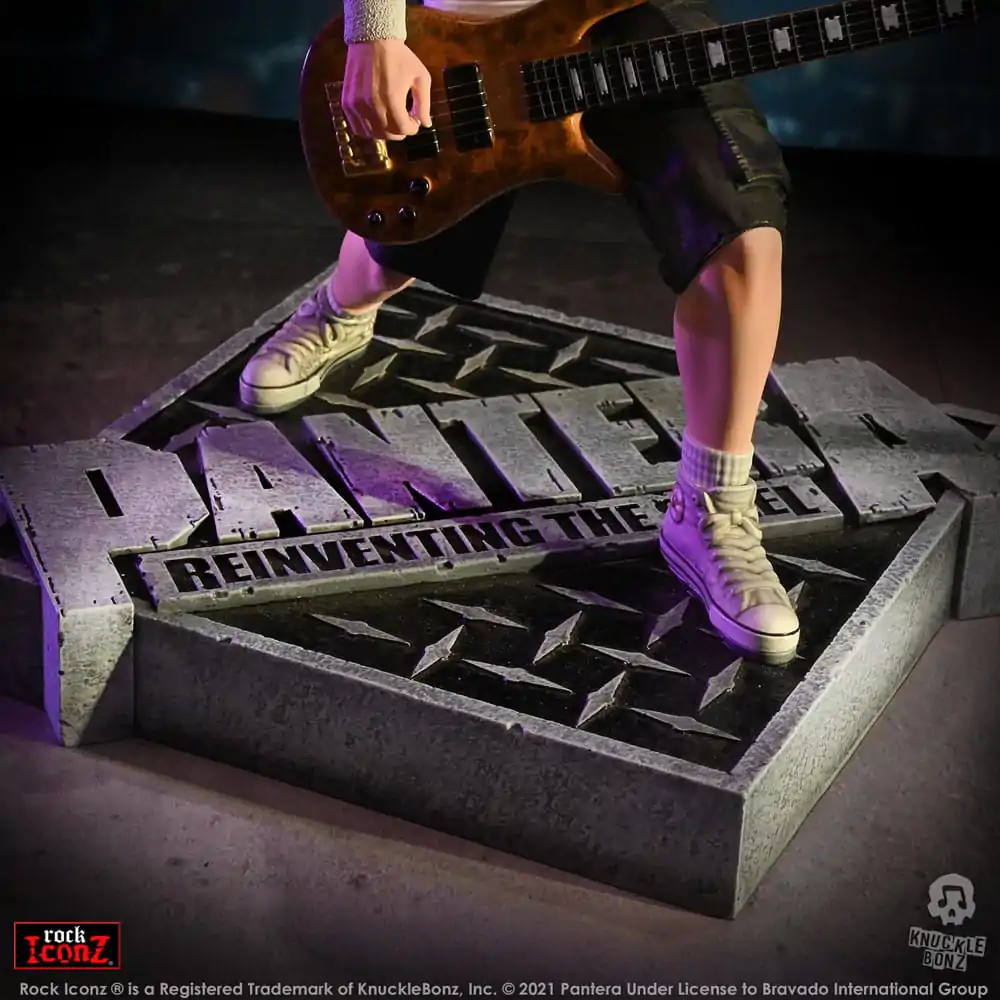 Statuie Pantera Rock Iconz Rex Brown (Reinventing the Steel) 22 cm poza produsului