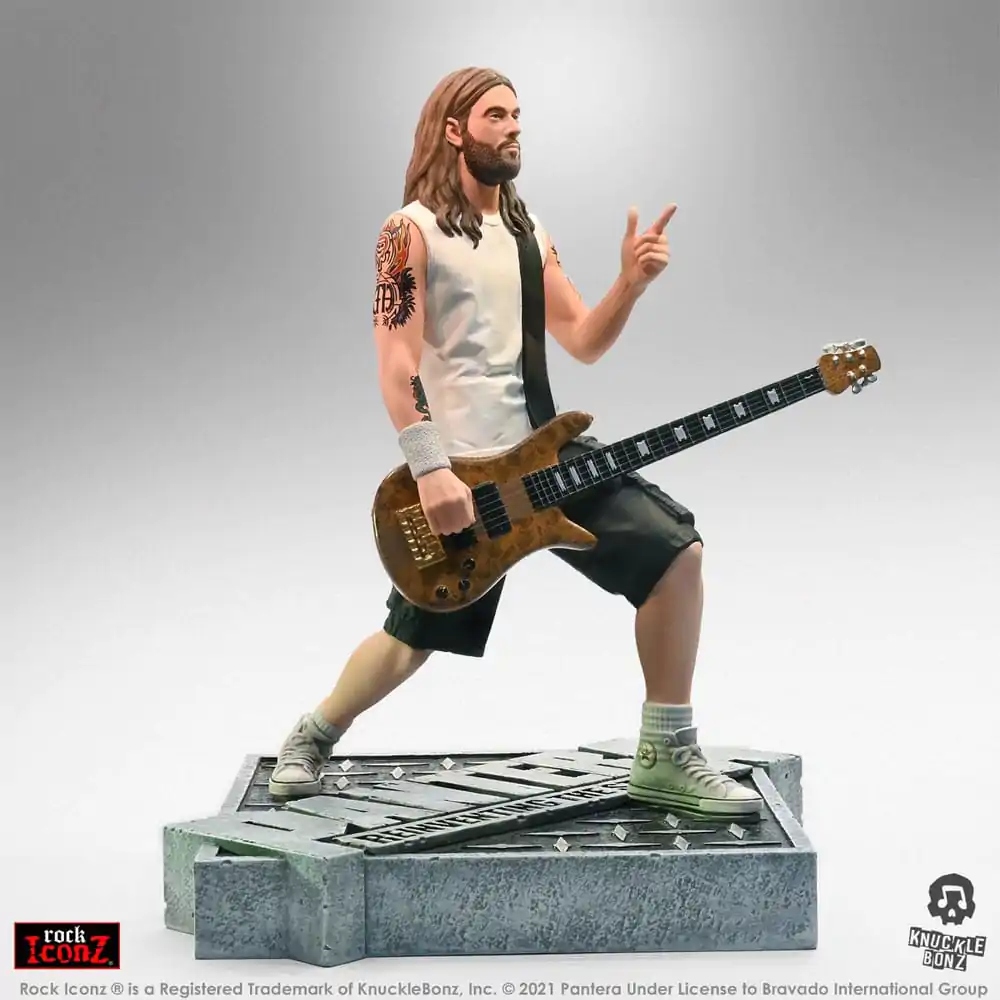 Statuie Pantera Rock Iconz Rex Brown (Reinventing the Steel) 22 cm poza produsului