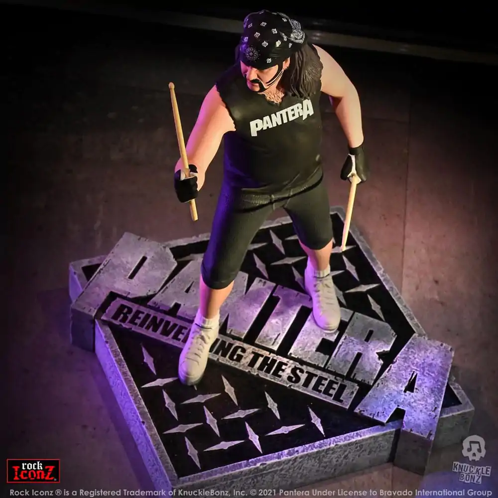 Pantera Rock Iconz Statuie Vinnie Paul (Reinventing the Steel) 22 cm poza produsului