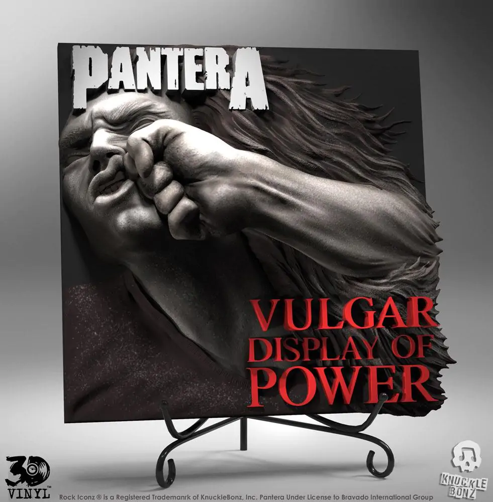 Pantera 3D Statuie Vinil Vulgar Display of Power 30 cm poza produsului