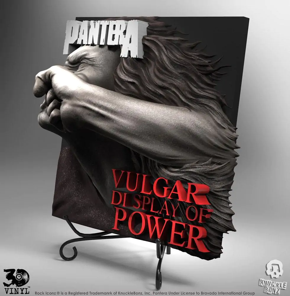 Pantera 3D Statuie Vinil Vulgar Display of Power 30 cm poza produsului