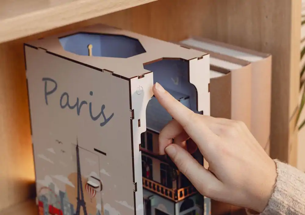 Paris Tiny Adventures Book Nook Mini Diorama de 23 cm poza produsului
