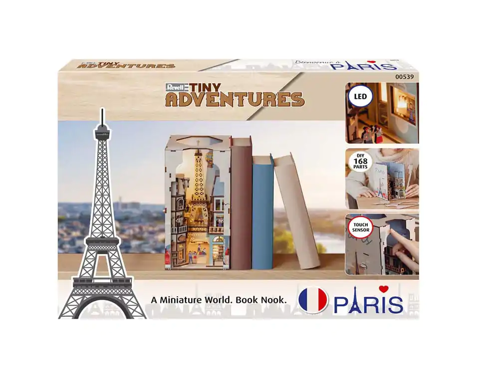 Paris Tiny Adventures Book Nook Mini Diorama de 23 cm poza produsului