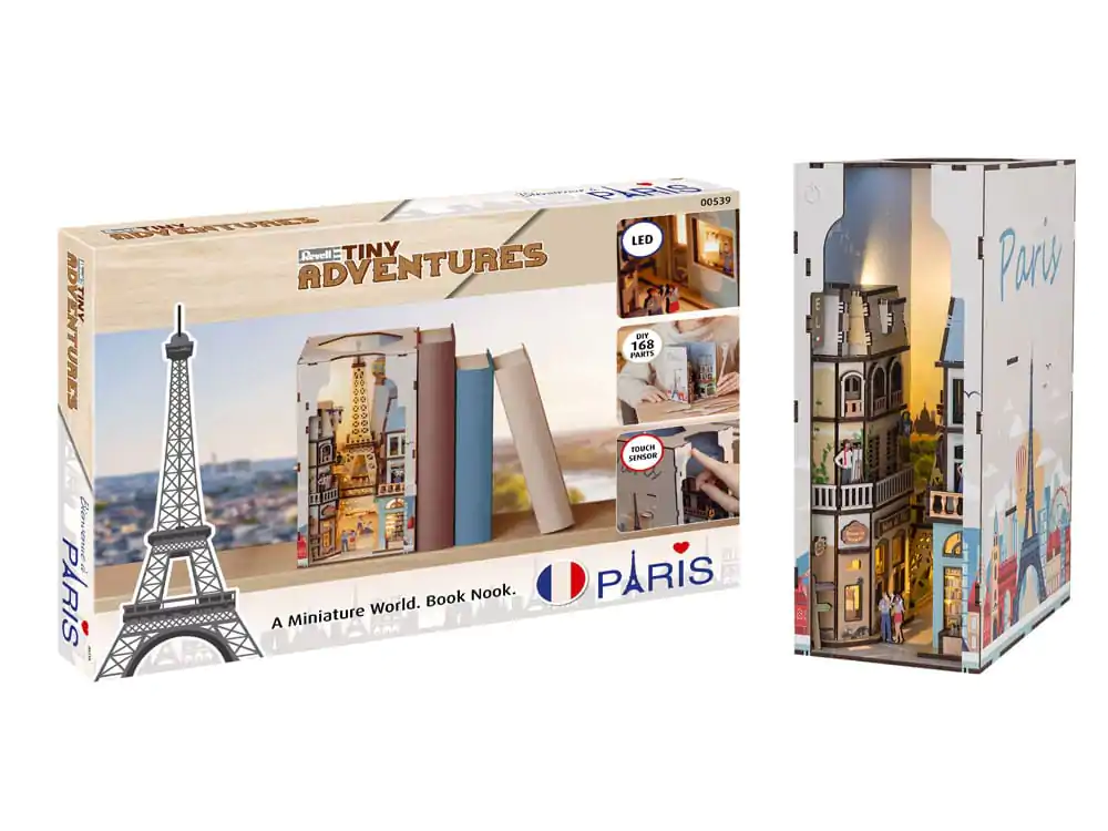 Paris Tiny Adventures Book Nook Mini Diorama de 23 cm poza produsului