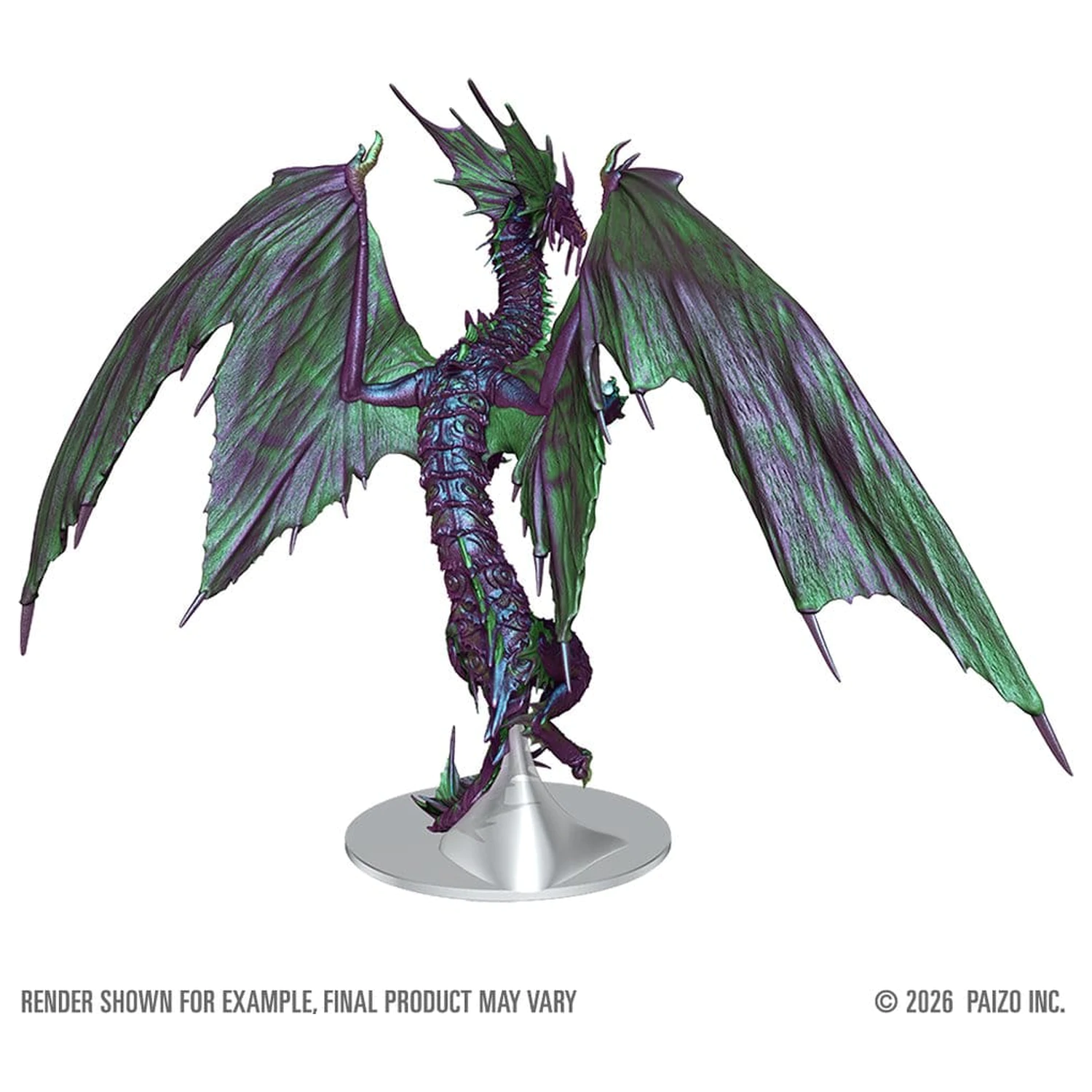 Pathfinder Battles Boxed prepainted Miniatures Adult Mirage Dragon 23 cm poza produsului