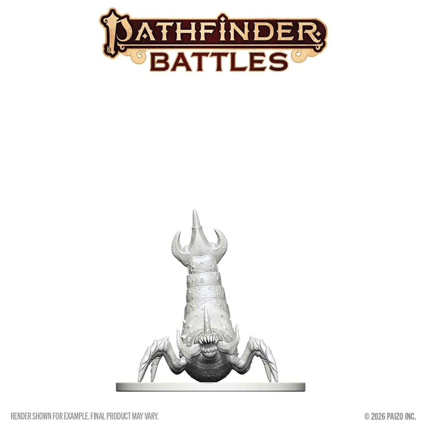 Pathfinder Battles Deep Cuts Unpainted Miniatura Ankhrav 13 cm poza produsului