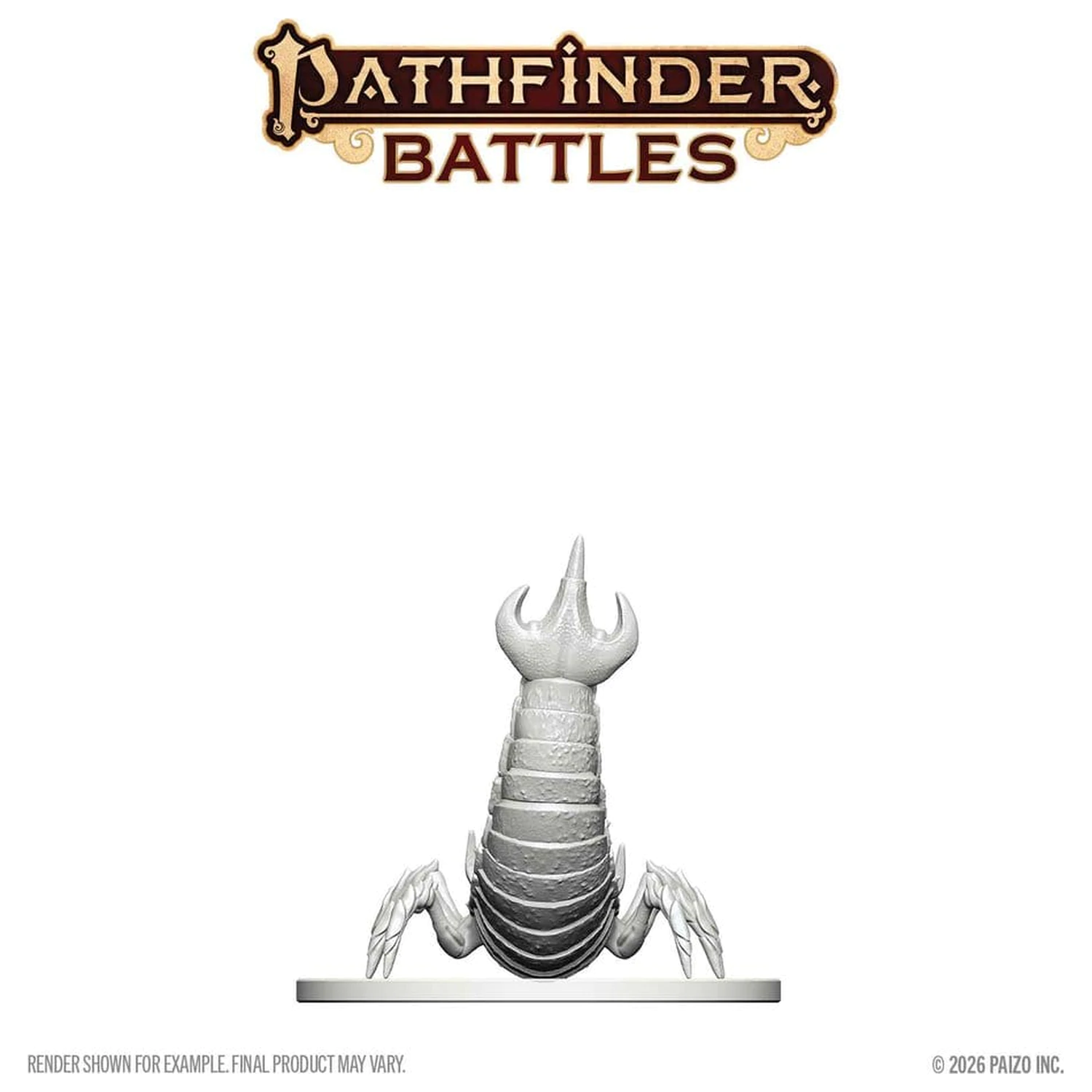 Pathfinder Battles Deep Cuts Unpainted Miniatura Ankhrav 13 cm poza produsului