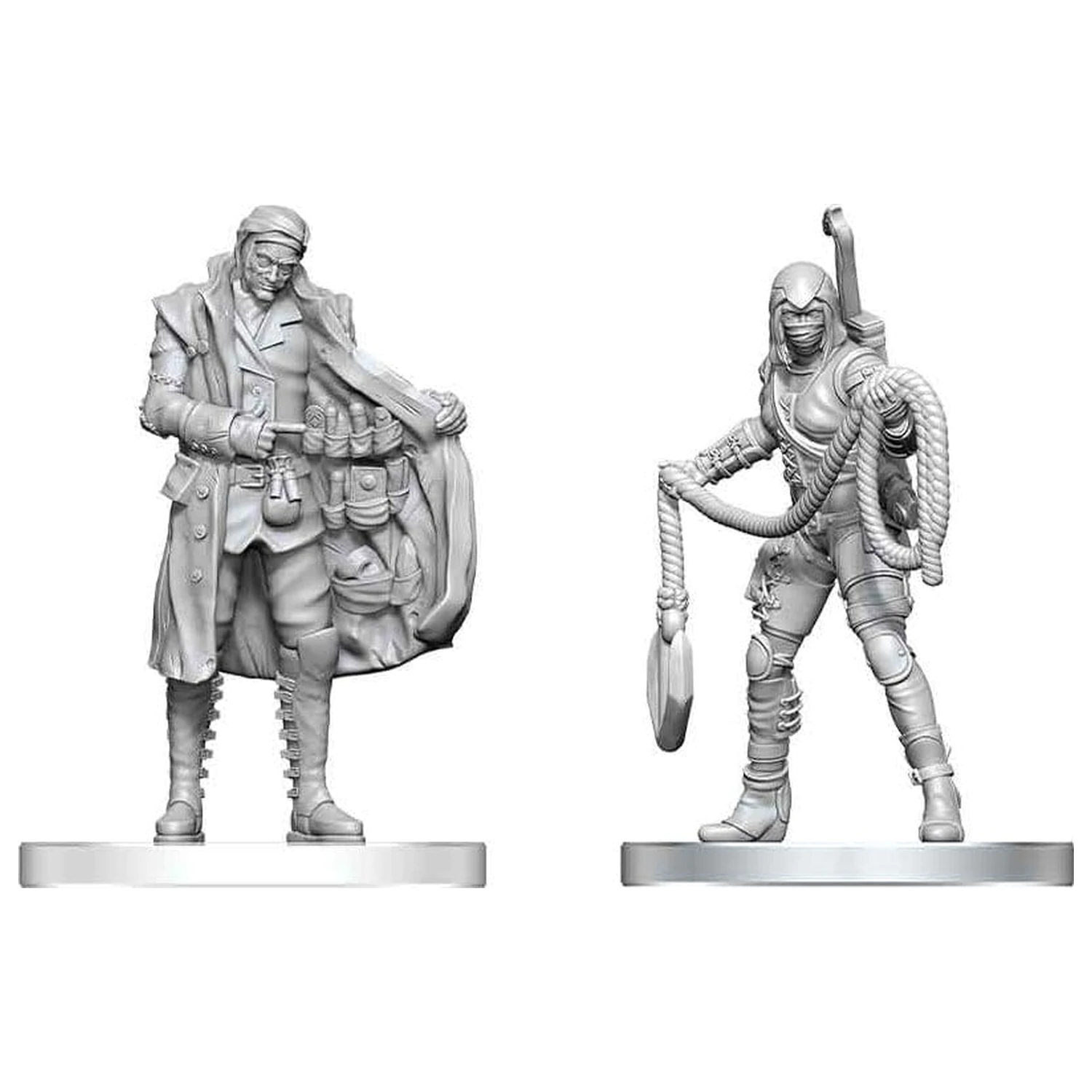Pathfinder Battles Deep Cuts Unpainted Miniature Burglar & Fence 14 cm poza produsului