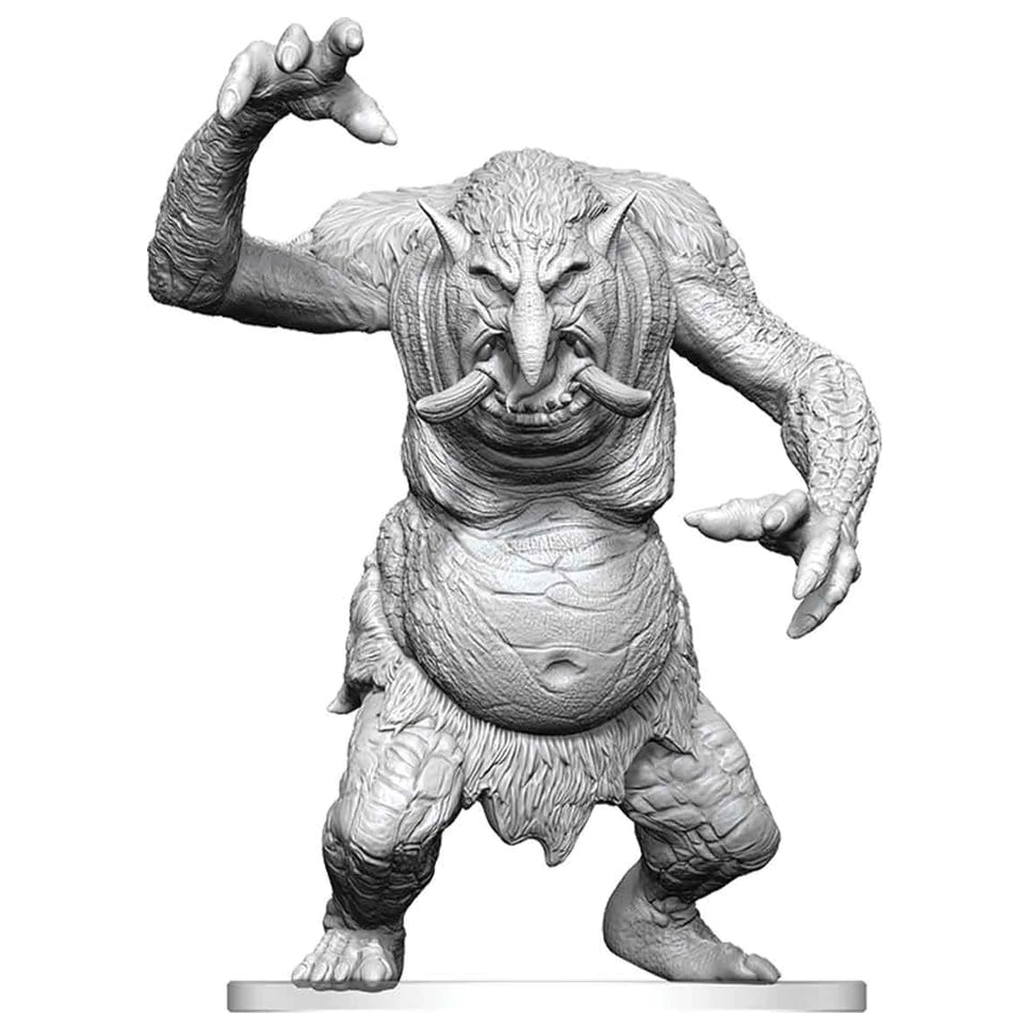 Pathfinder Battles Deep Cuts Unpainted Miniature Forest Troll 15 cm poza produsului