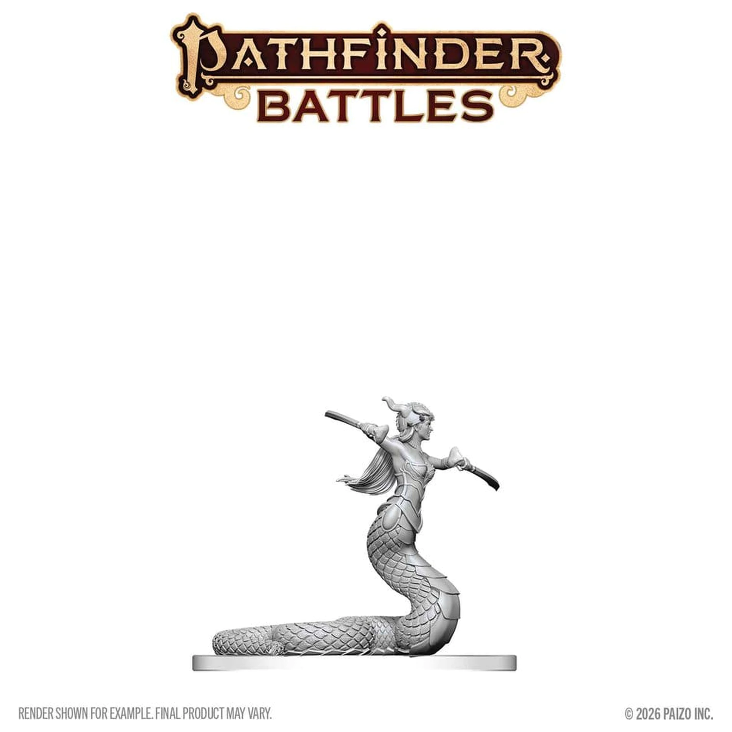 Pathfinder Battles Deep Cuts Unpainted Miniature Lamia Matriarch 13 cm poza produsului