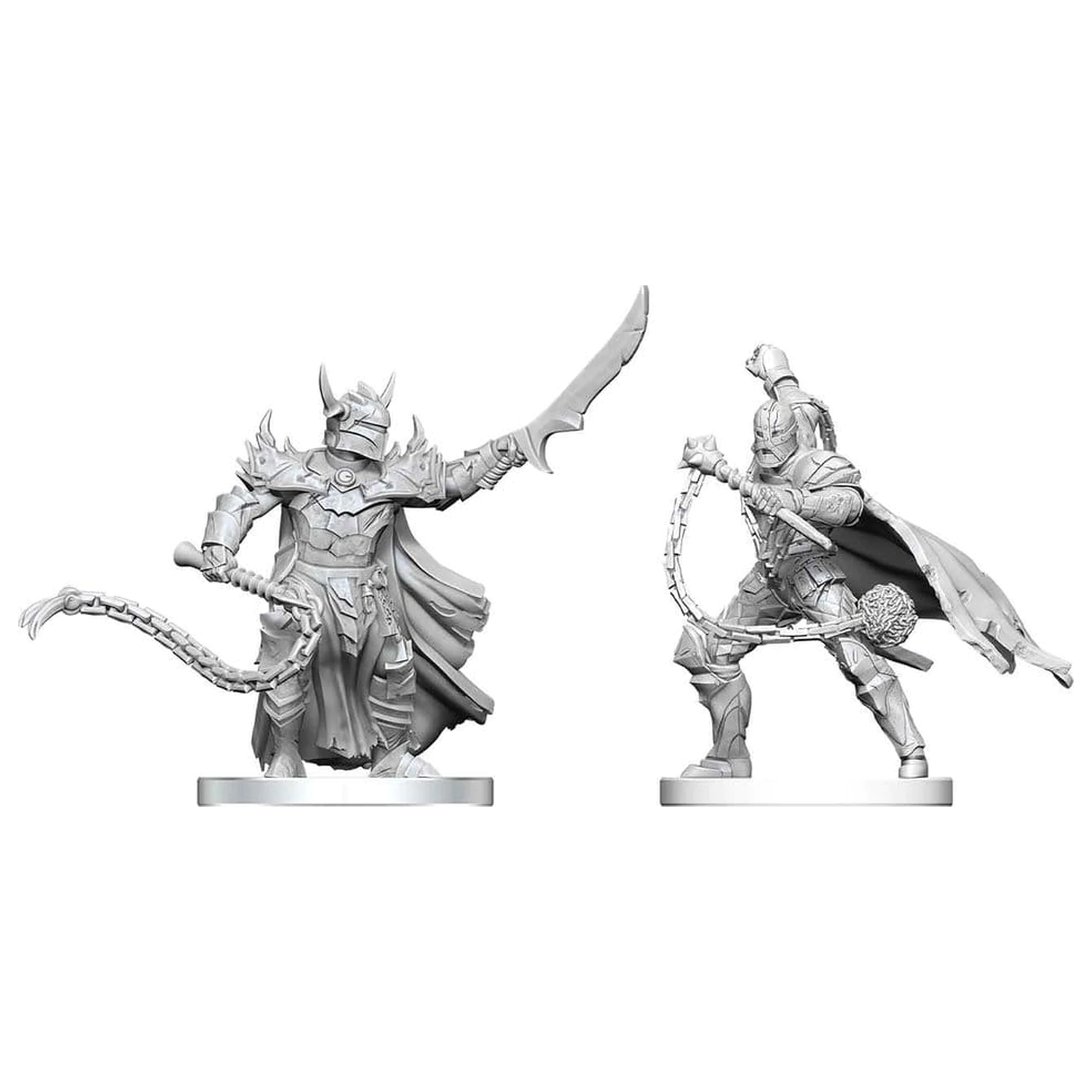 Pathfinder Battles Deep Cuts Miniatura nepictata Scourge & Chain Hellknights de 14 cm poza produsului