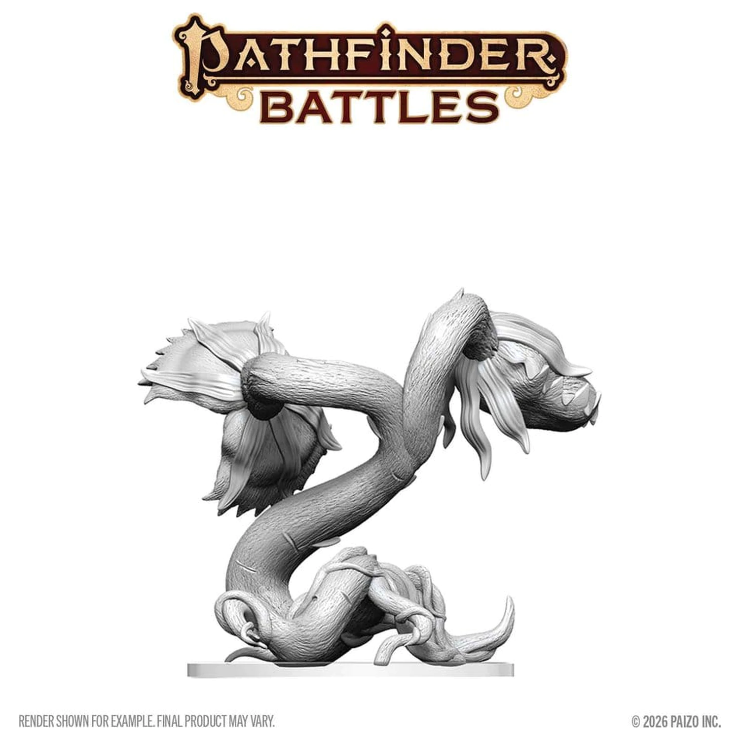 Pathfinder Battles Deep Cuts Unpainted Miniature Snapping Flytrap 15 cm poza produsului