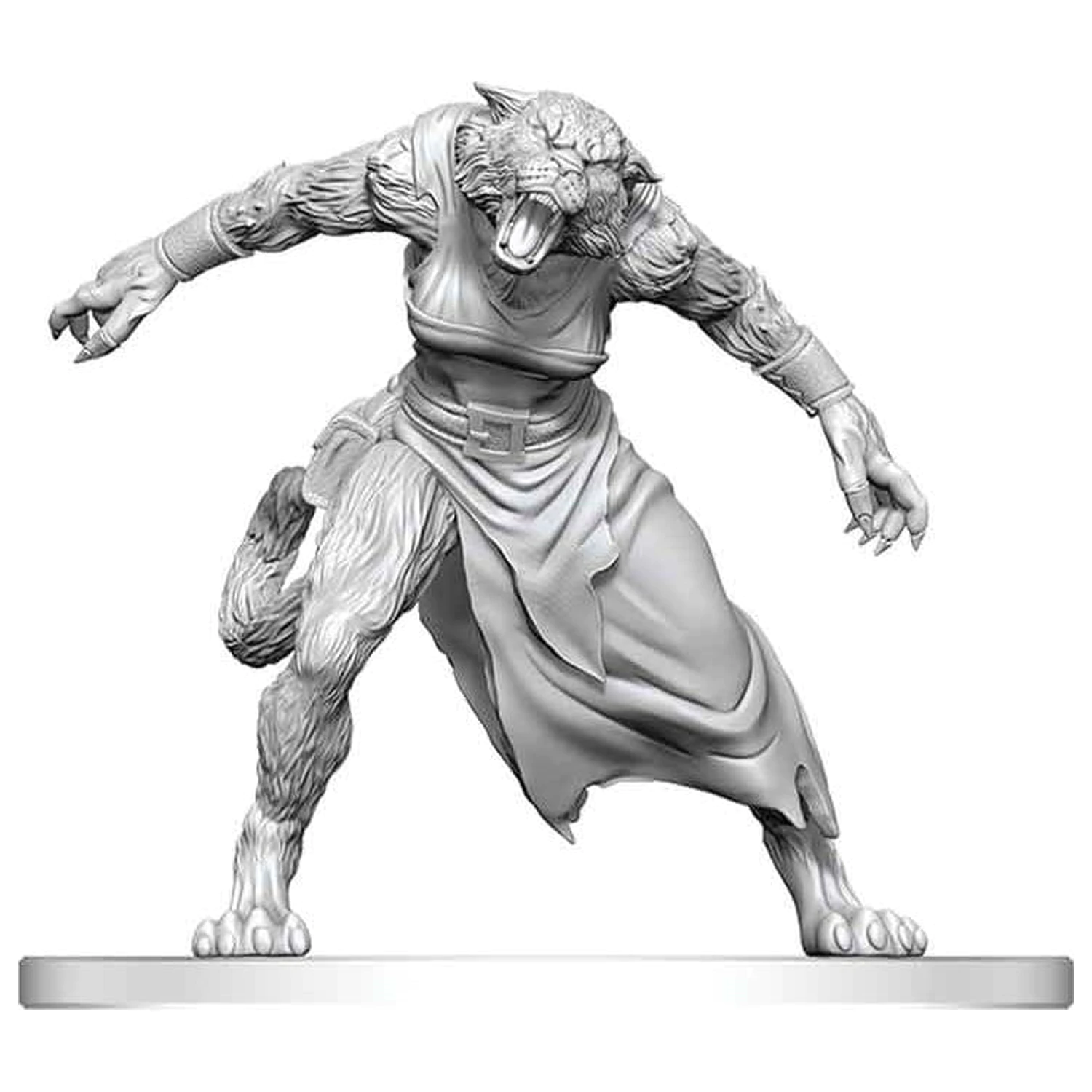 Pathfinder Battles Deep Cuts Minifigurina nepictata Weretiger 13 cm poza produsului