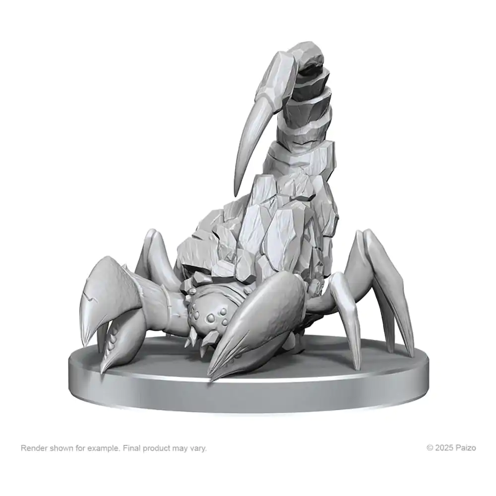 Pathfinder Deep Cuts Unpainted Miniatures Scorpion de peșteră și Păianjen Vânător poza produsului