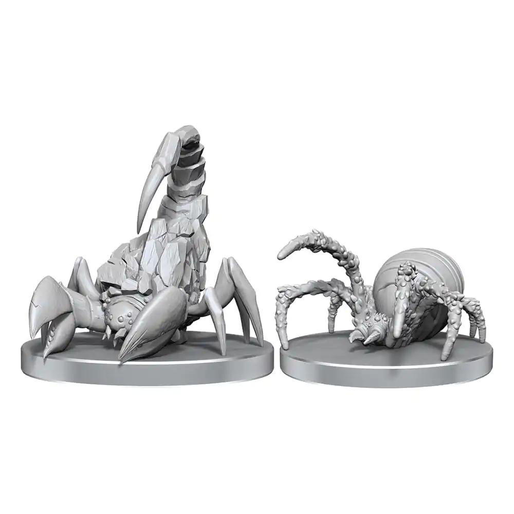 Pathfinder Deep Cuts Unpainted Miniatures Scorpion de peșteră și Păianjen Vânător poza produsului
