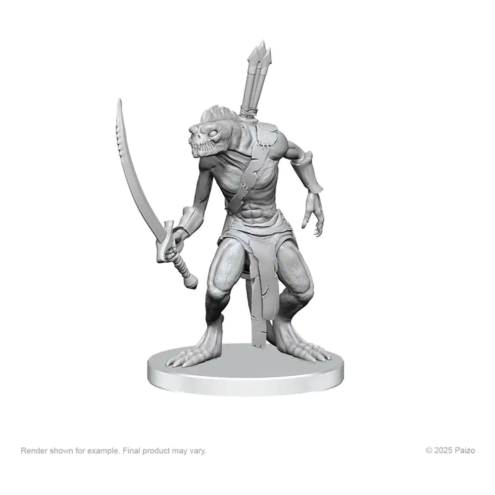 Pathfinder Deep Cuts Unpainted Miniatures Escarmucero Xulgath & Stoneliege poza produsului