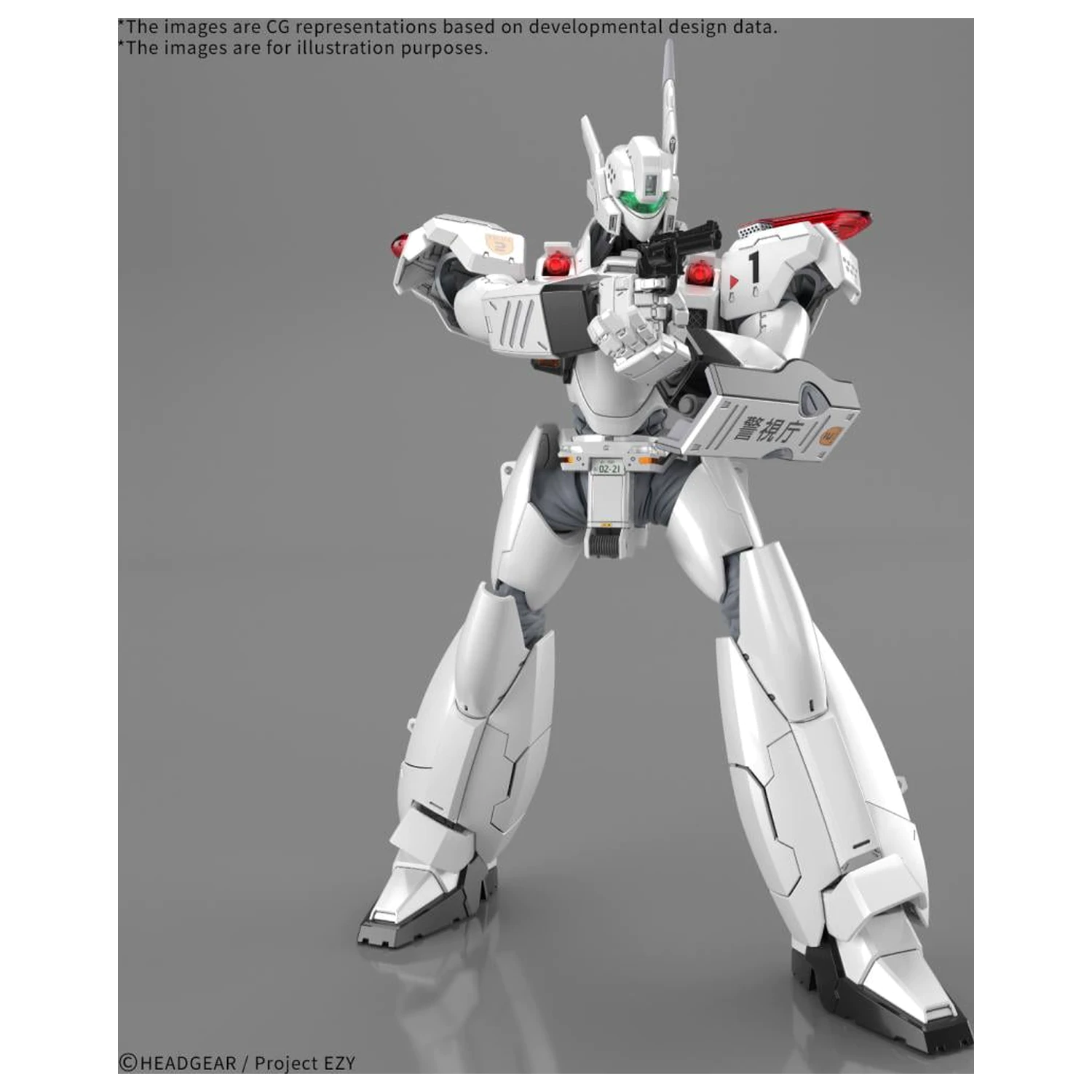 Kit model Patlabor RG 1/48 AV-98Plus Ingram (Ingram Plus) poza produsului