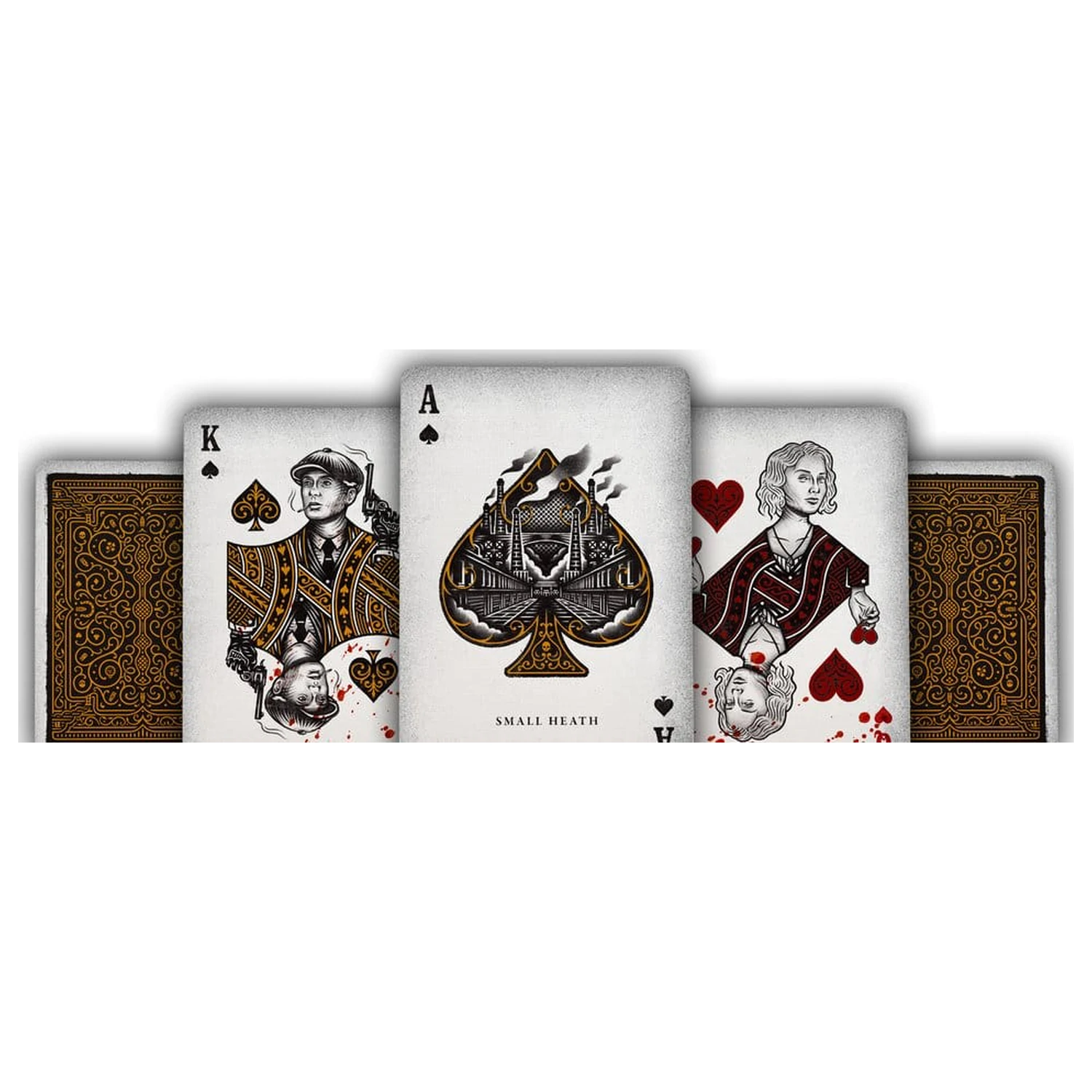 Peaky Blinders Playing Cards Forged In Smoke and Blood poza produsului