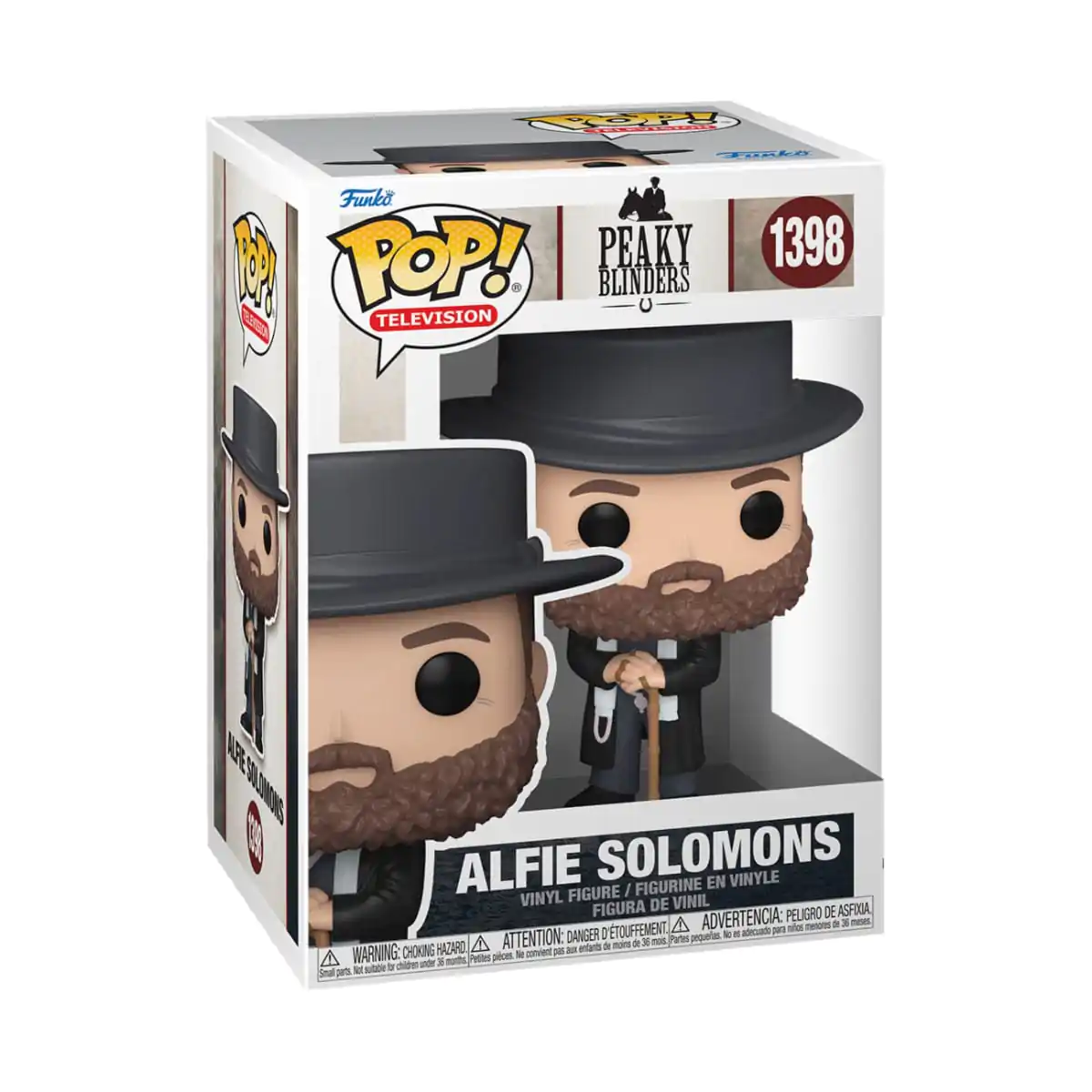 Peaky Blinders POP! TV Figurina Vinil Alfie Solomons 9 cm poza produsului