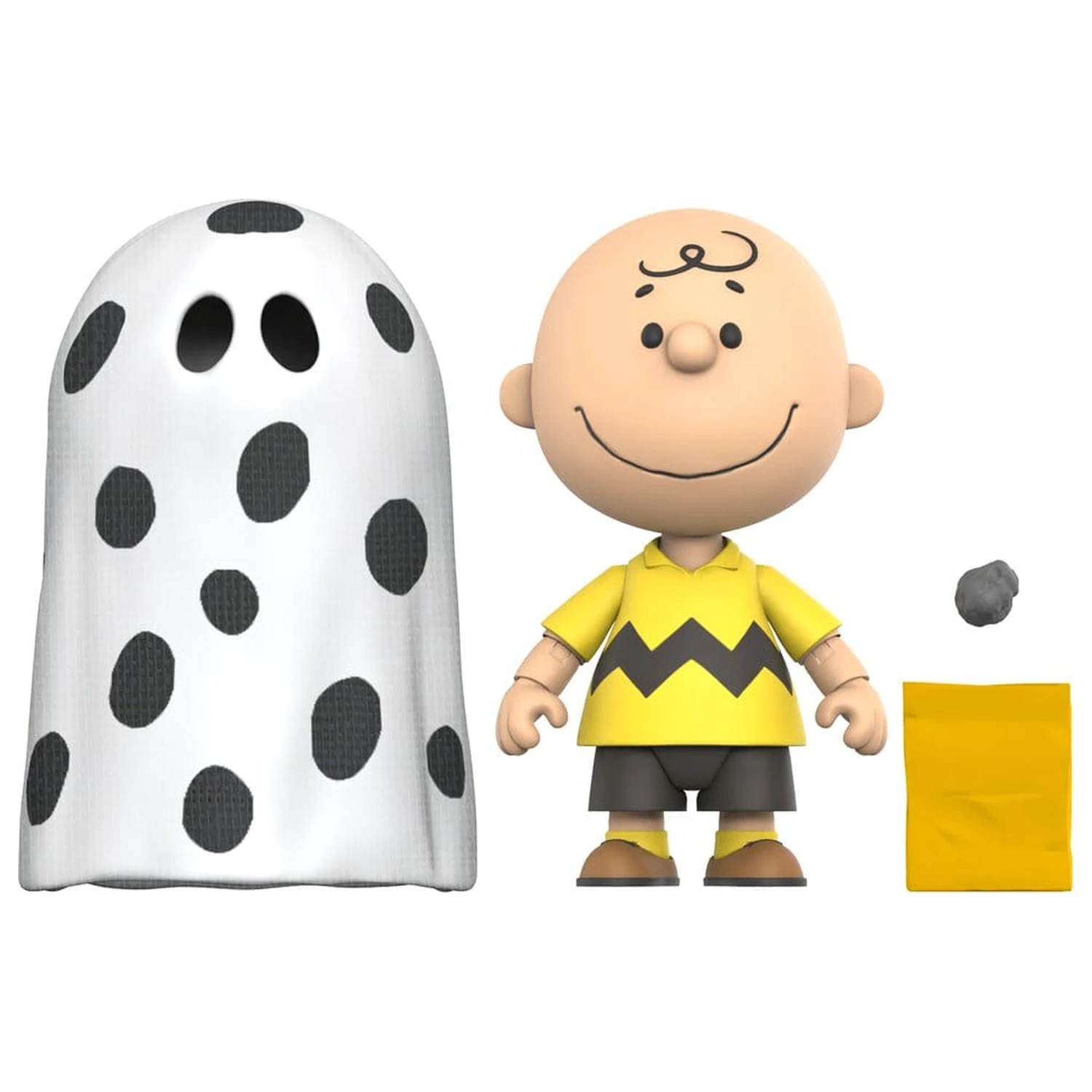 Peanuts Deluxe Wave 01 Figurina de actiune Charlie Brown (with Ghost Sheet) 18 cm poza produsului