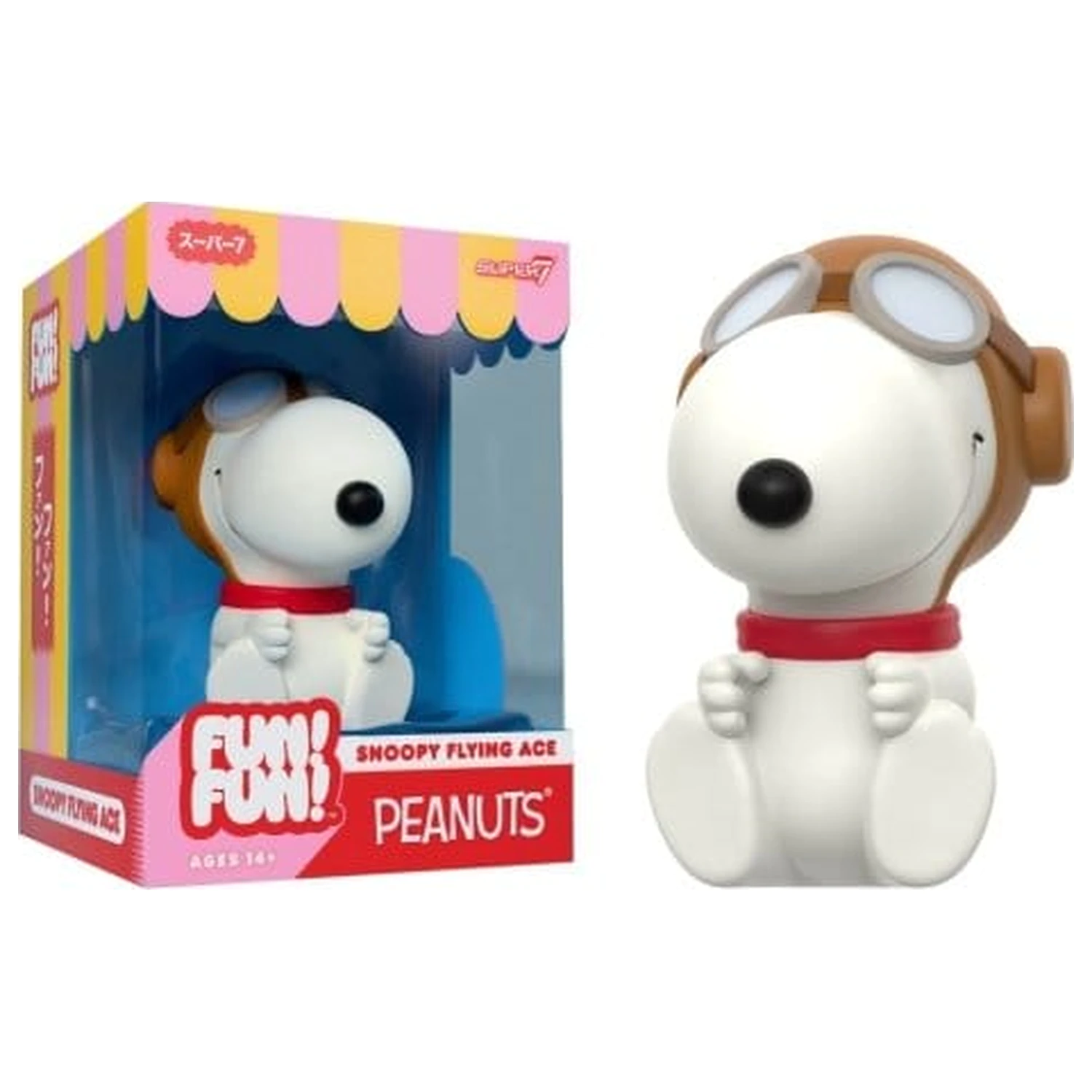 Peanuts Fun! Fun! Mini Figurina Wave 02 Snoopy (Flying Ace) poza produsului