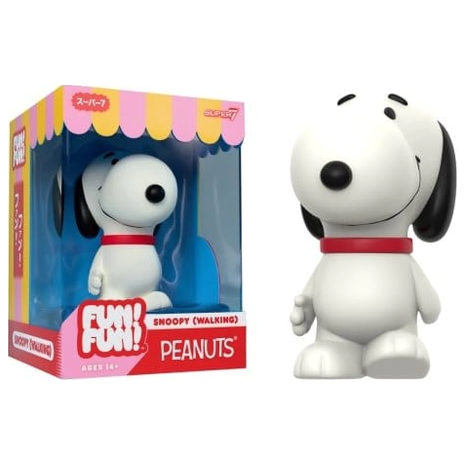 Peanuts Fun! Fun! Mini Figurina Valul 02 Snoopy (Walking) poza produsului