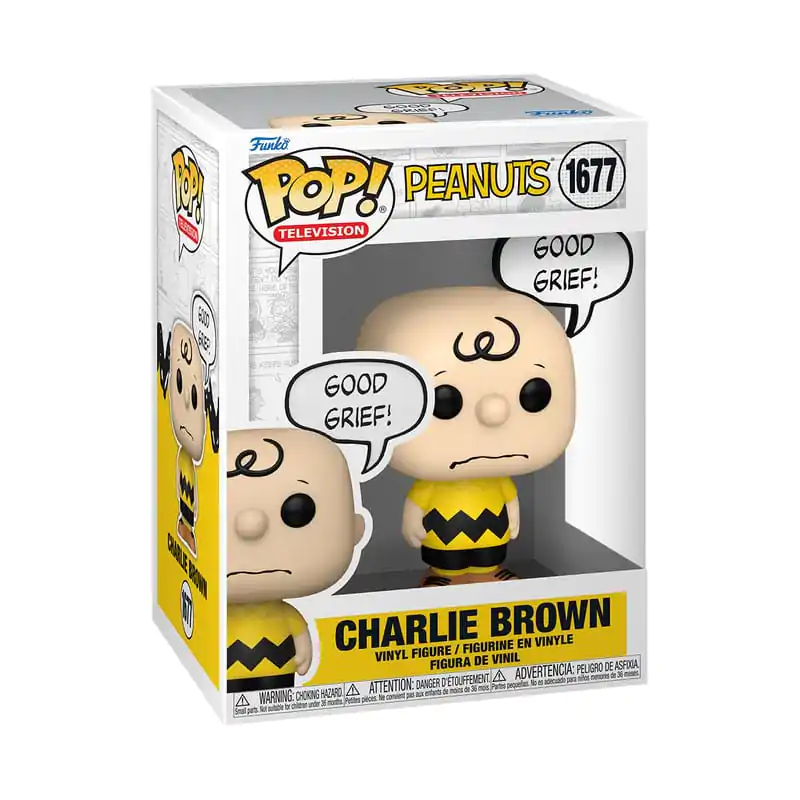 Peanuts Funko POP! Figurină de animație Charlie Brown GG 9 cm poza produsului