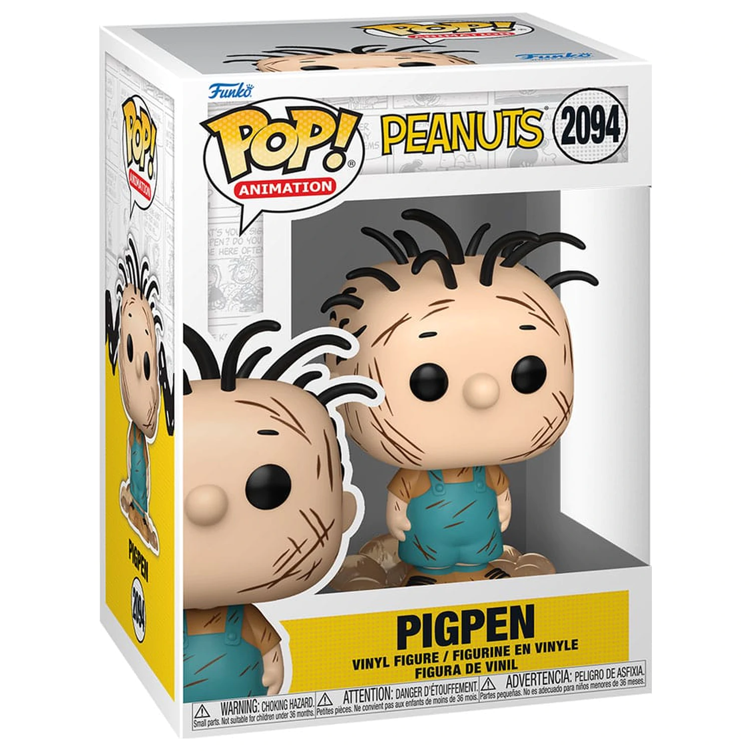 Figurina Peanuts Funko POP! TV Pigpen 9 cm poza produsului