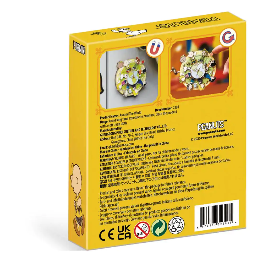 Peanuts Puremind Magnet Around the World poza produsului