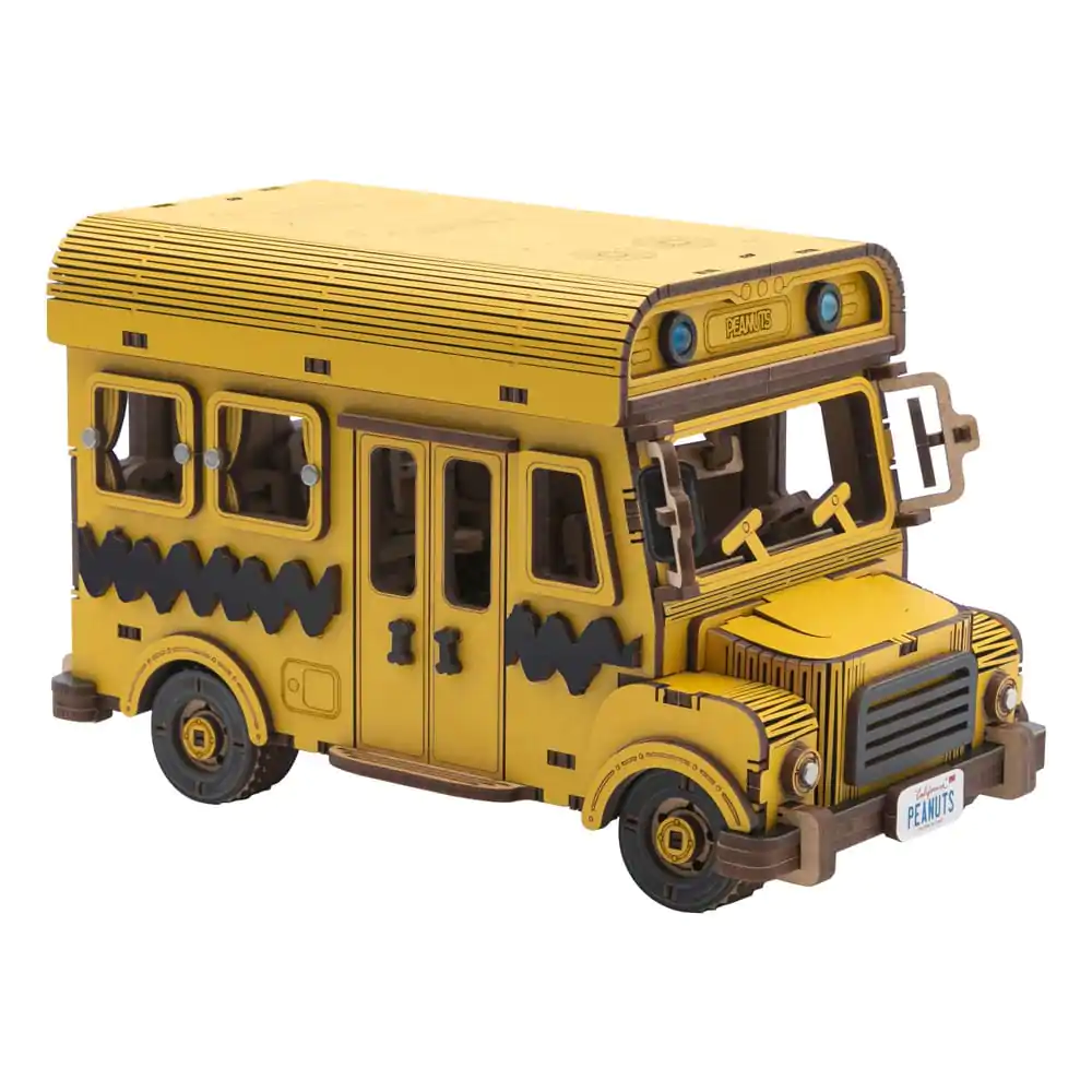 Peanuts Puremind Autobuz scolar de constructie kit de construit din lemn poza produsului