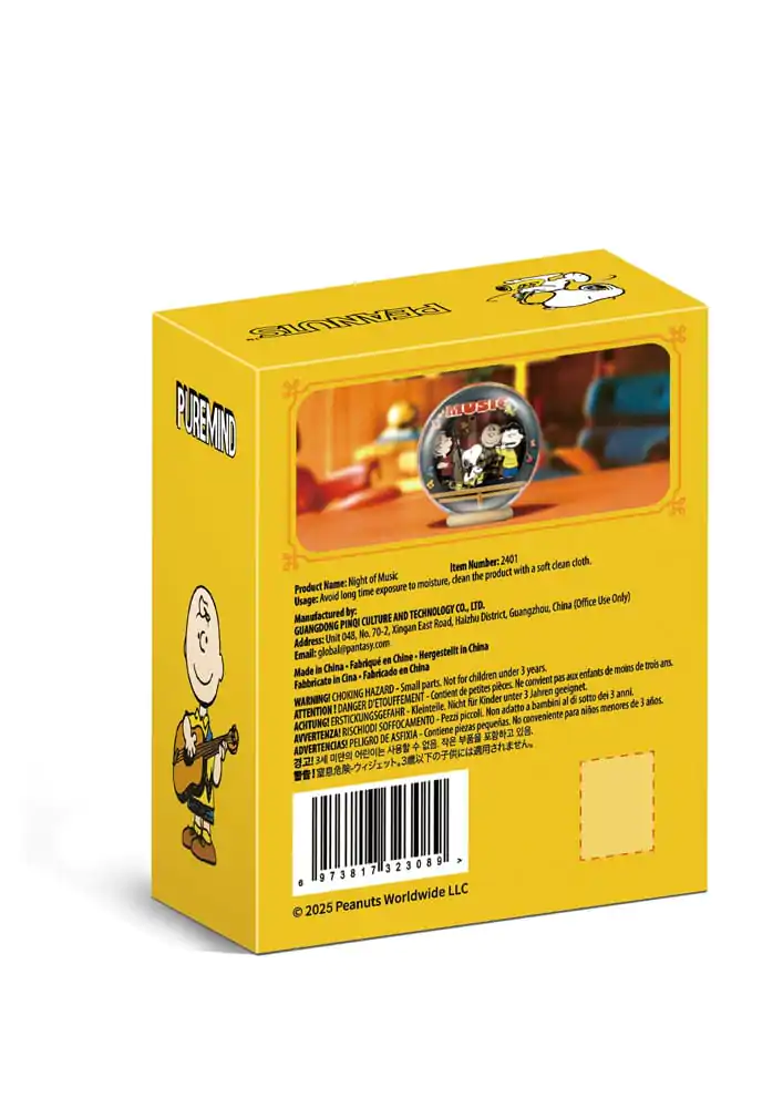 Peanuts Puremind Kit de modelaj Glob Wooden Glob Teatru Night of Music poza produsului