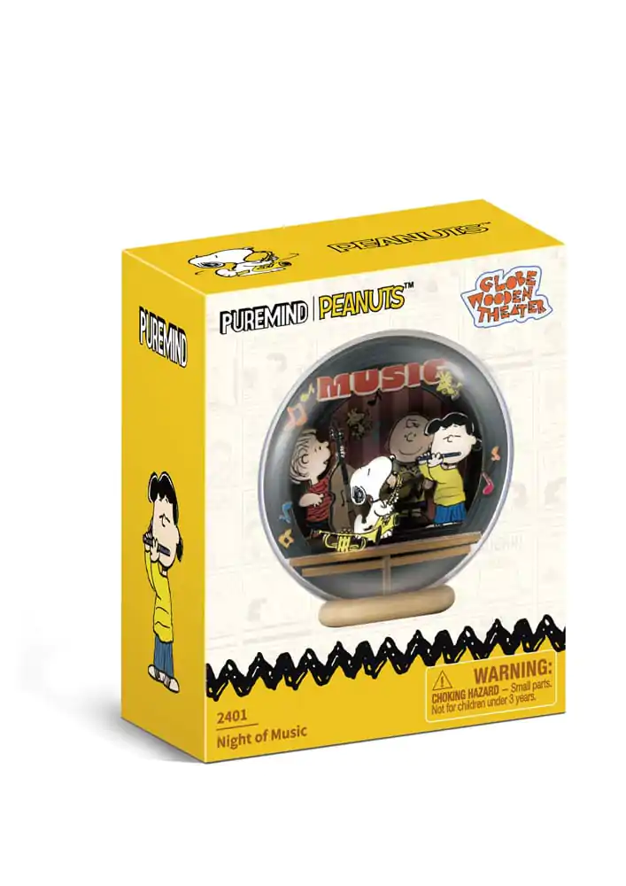 Peanuts Puremind Kit de modelaj Glob Wooden Glob Teatru Night of Music poza produsului