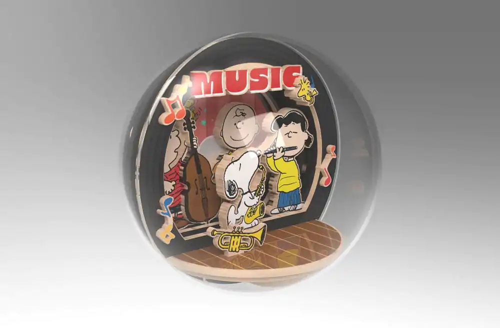 Peanuts Puremind Kit de modelaj Glob Wooden Glob Teatru Night of Music poza produsului