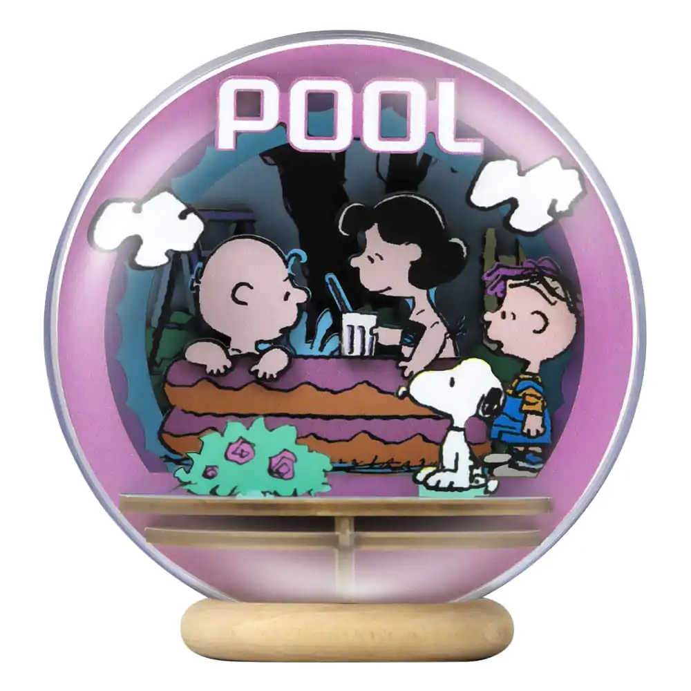 Peanuts Puremind Kit de construit Wooden Theater Globe Cool Pool poza produsului