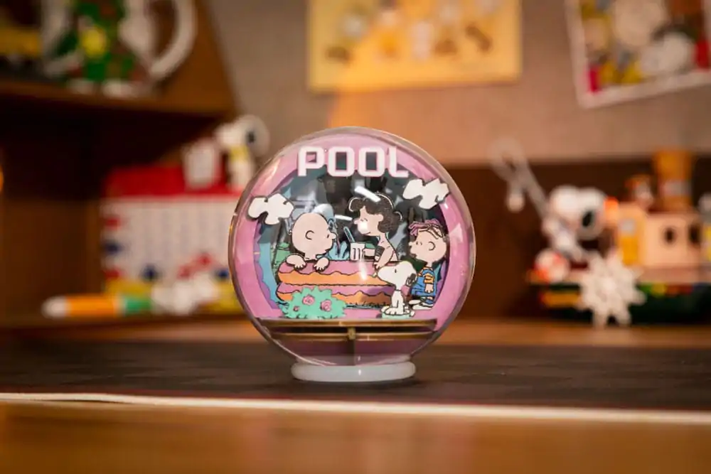 Peanuts Puremind Kit de construit Wooden Theater Globe Cool Pool poza produsului