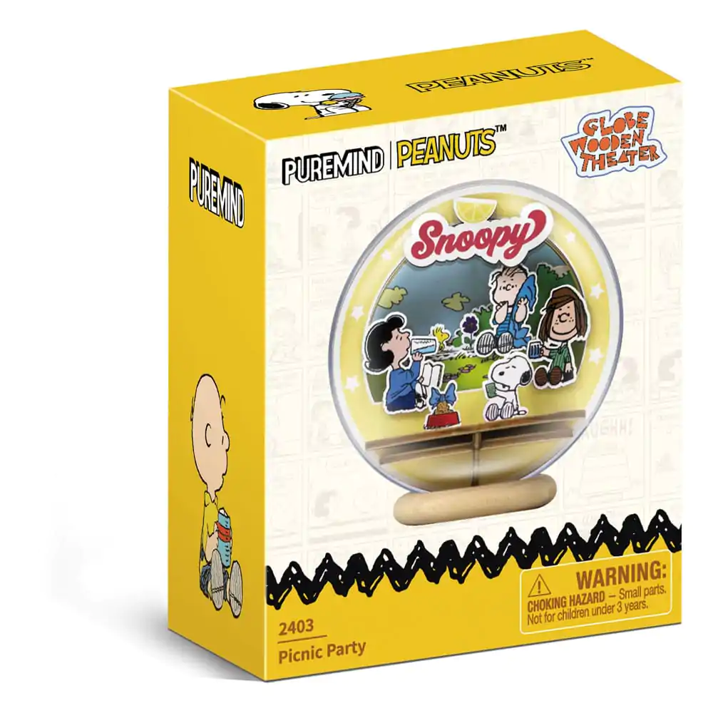 Peanuts Puremind Kit de constructie din Lemn Theater Globe Picnic Party poza produsului