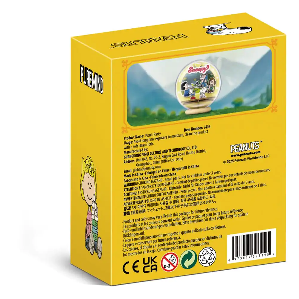 Peanuts Puremind Kit de constructie din Lemn Theater Globe Picnic Party poza produsului