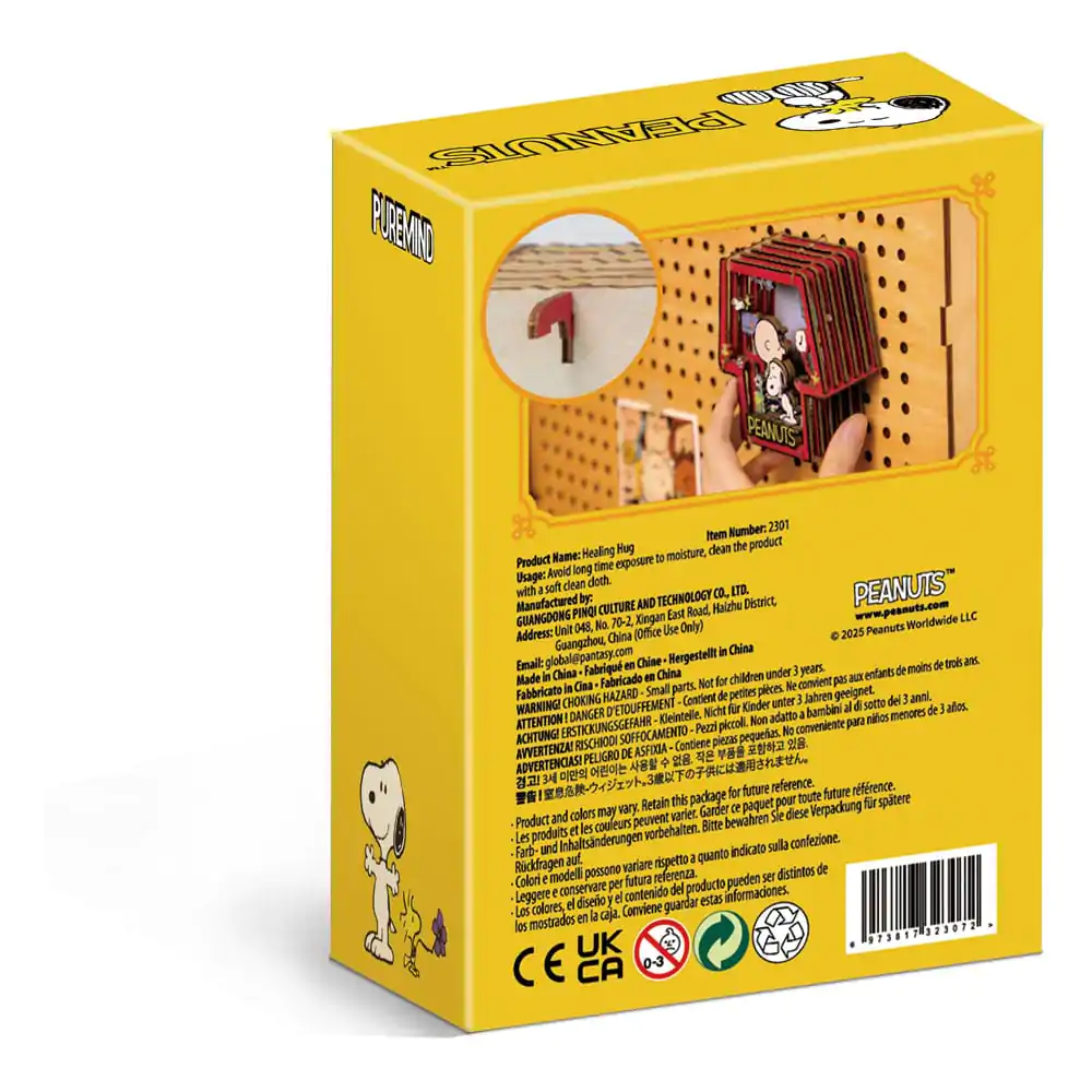 Peanuts Puremind Kit de modelism Teatru din Lemn Healing Hug poza produsului
