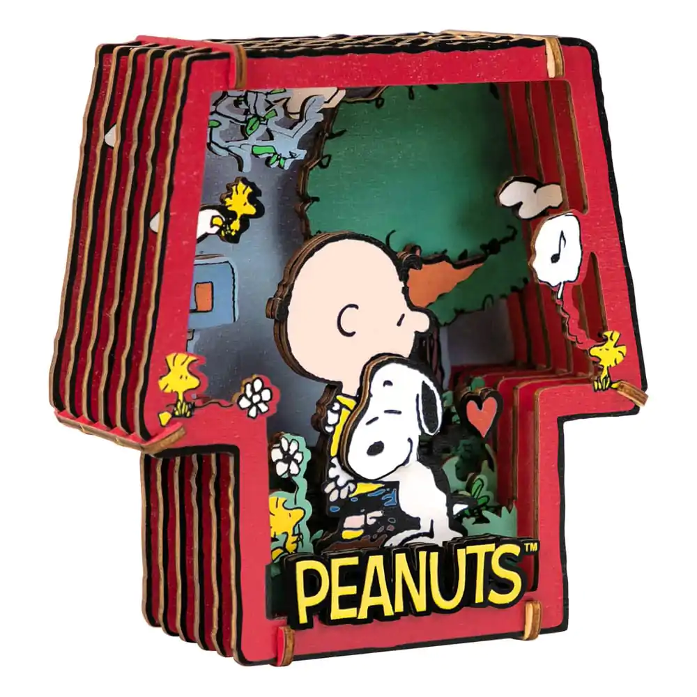 Peanuts Puremind Kit de modelism Teatru din Lemn Healing Hug poza produsului