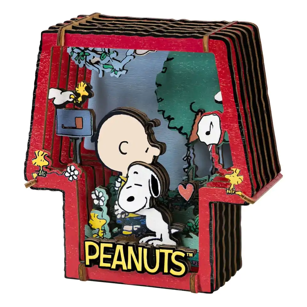 Peanuts Puremind Kit de modelism Teatru din Lemn Healing Hug poza produsului