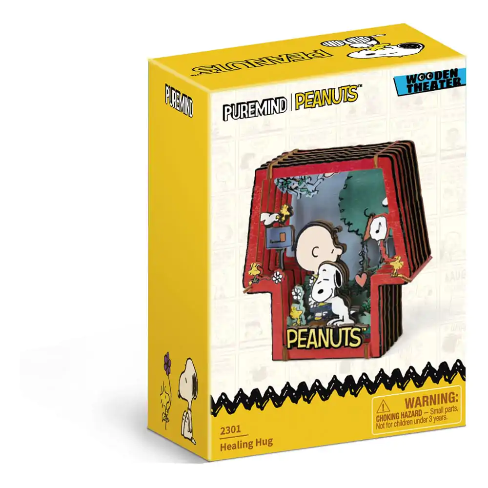 Peanuts Puremind Kit de modelism Teatru din Lemn Healing Hug poza produsului