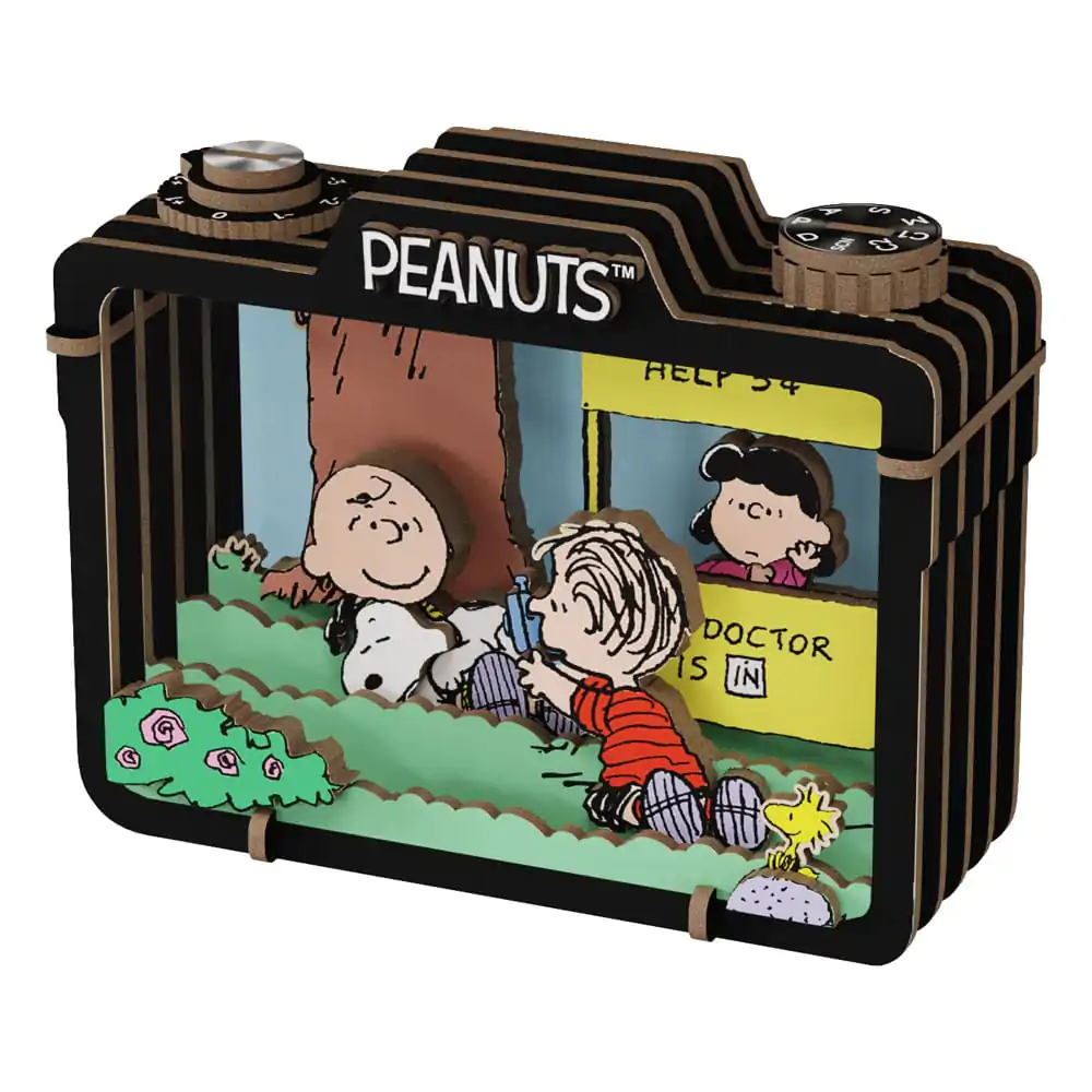 Peanuts Puremind Kit Model Teatru din Lemn Summer Snapshot poza produsului