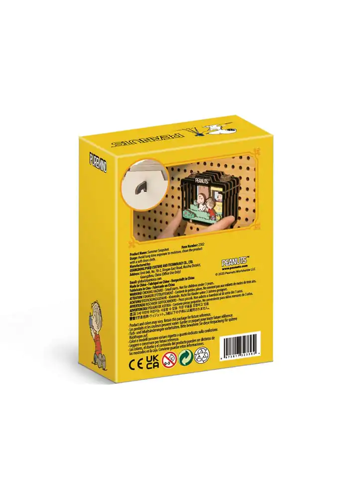 Peanuts Puremind Kit Model Teatru din Lemn Summer Snapshot poza produsului