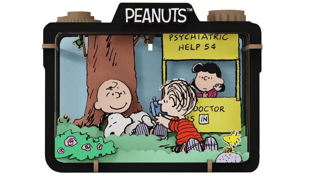 Peanuts Puremind Kit Model Teatru din Lemn Summer Snapshot poza produsului