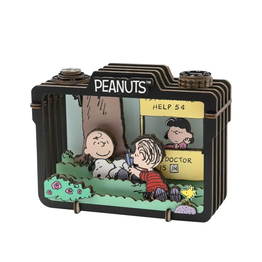 Peanuts Puremind Kit Model Teatru din Lemn Summer Snapshot poza produsului