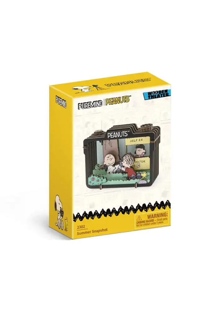 Peanuts Puremind Kit Model Teatru din Lemn Summer Snapshot poza produsului