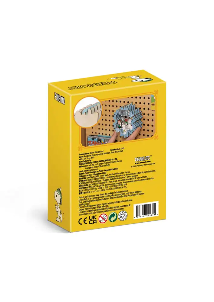Peanuts Puremind Kit de modelism Wooden Theater Winter Wonderland poza produsului