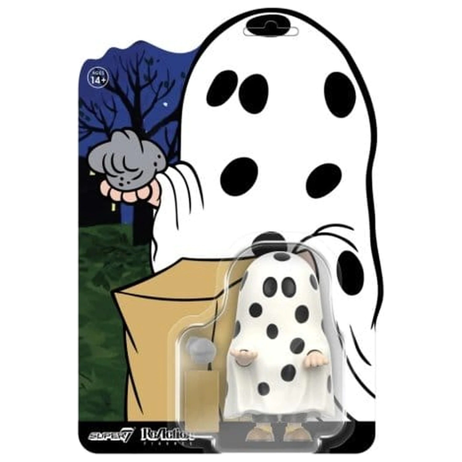 Peanuts ReAction Figurina Charlie Brown Ghost Sheet poza produsului